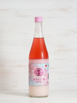 画像1: 薫長 桃色にごり酒 720ml