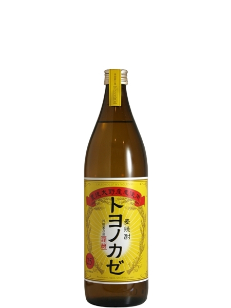 画像1: 麦焼酎　トヨノカゼ　25度　900ml