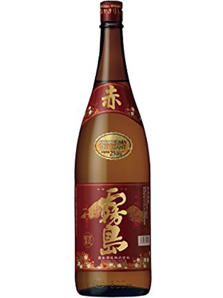 画像1: 芋焼酎 赤霧島 25度 1.8L